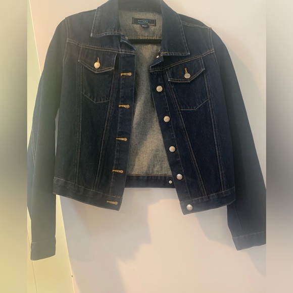 Weather Vane Jeanswear Jackets & Blazers - Weather Vane Jeanswear Jean Jacket Size Womens  Large. Dark